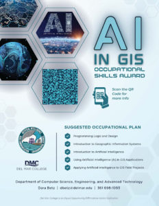 AI in GIS marketing flyer